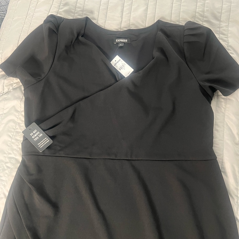 Express Black Midi dress